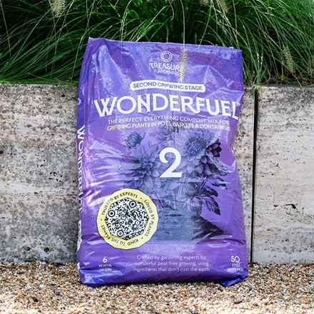 Wonderfuel peat free pots, baskets and container compost