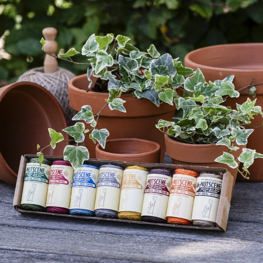 Heritage mini twine spools gift box - set of 8