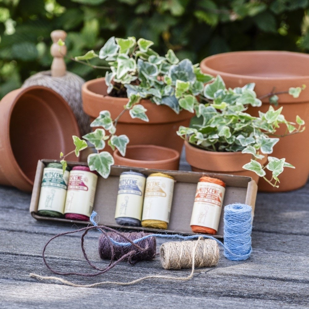 Heritage mini twine spools gift box - set of 8