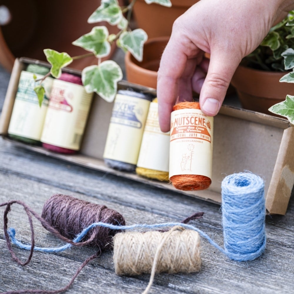 Heritage mini twine spools gift box - set of 8