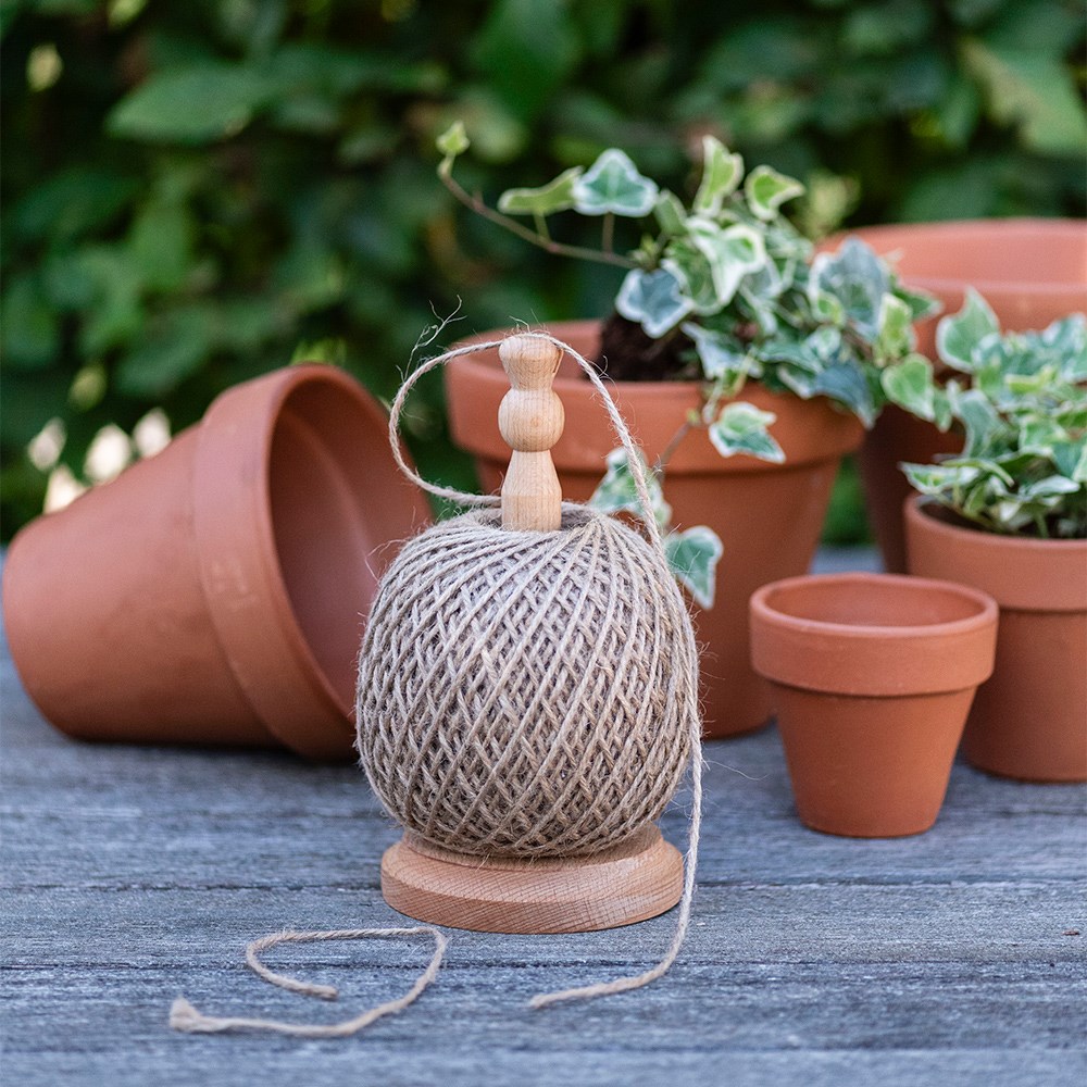 Twine holder dispenser with twine - natural 