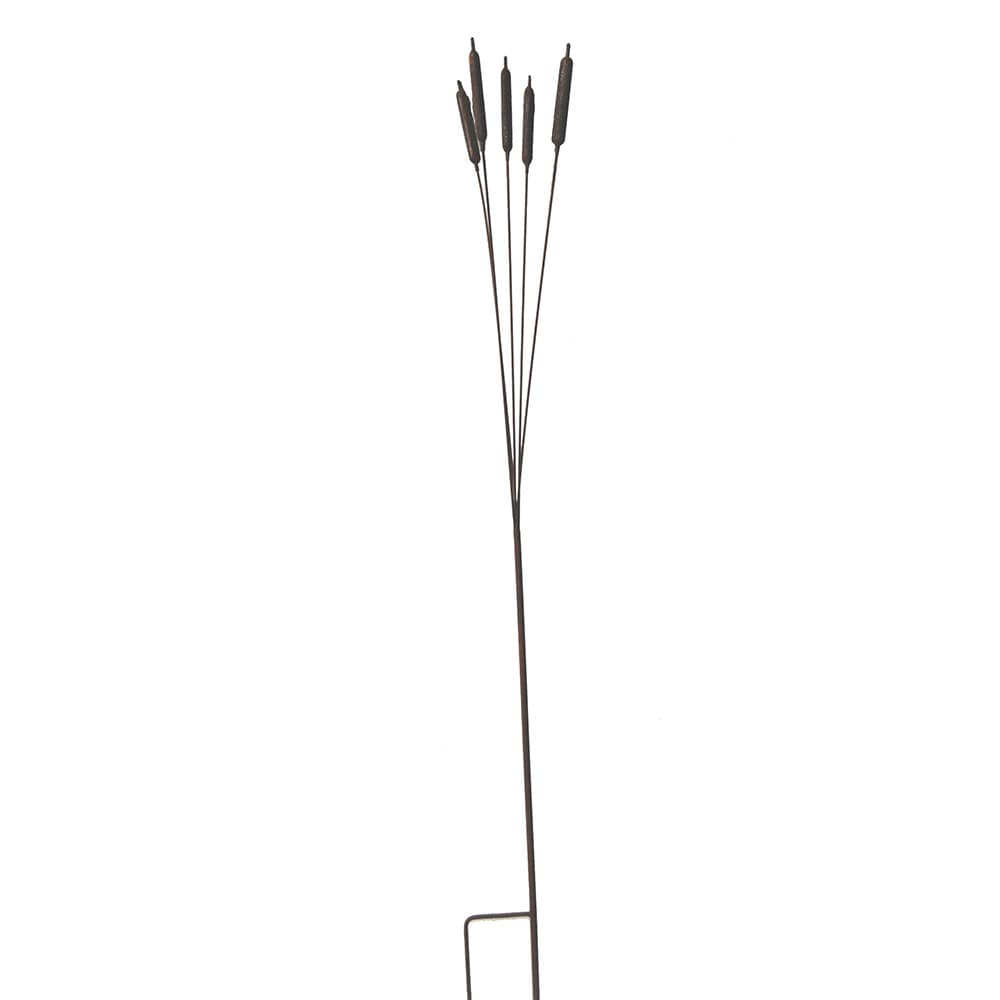 Bulrush cluster stake