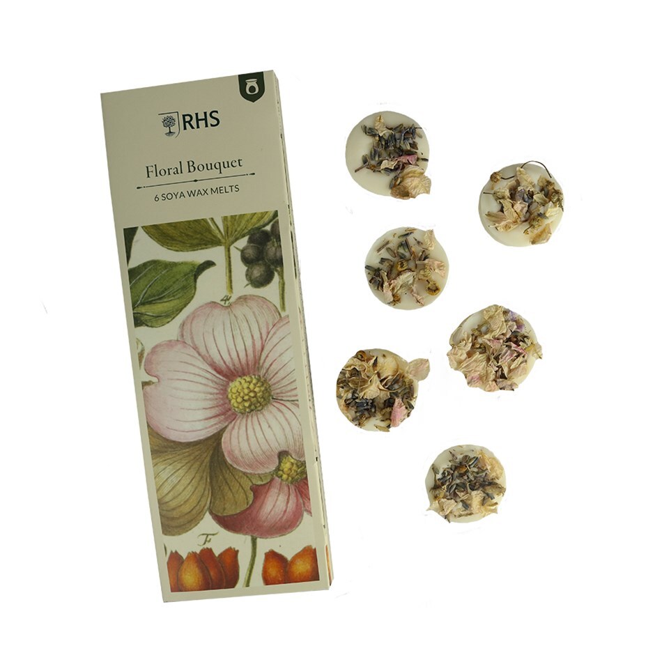 RHS wax melt Mother's day gift set - floral bouquet