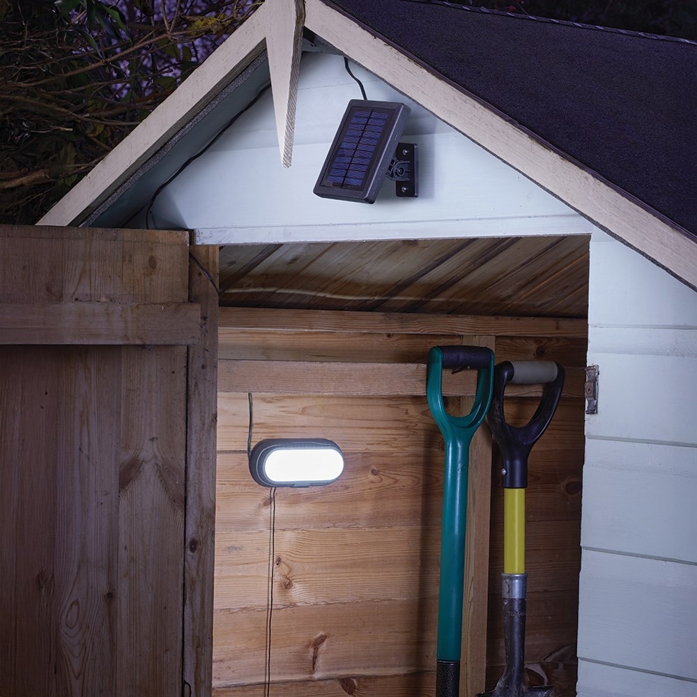 Solar shed light
