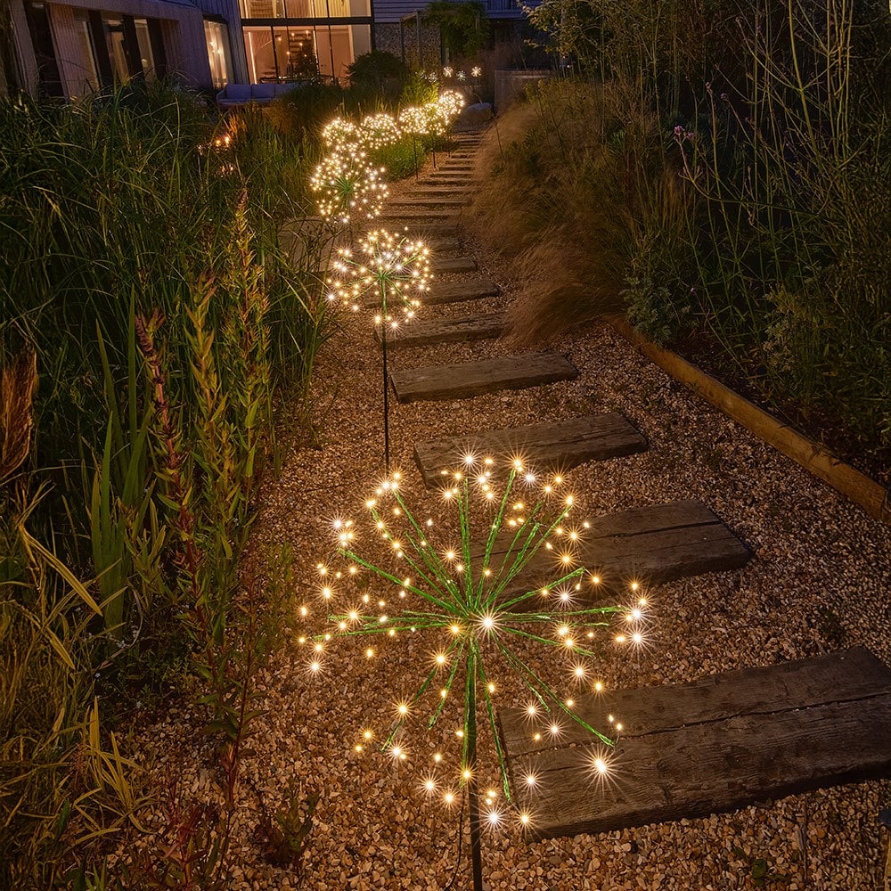 Solar dandelion light - green