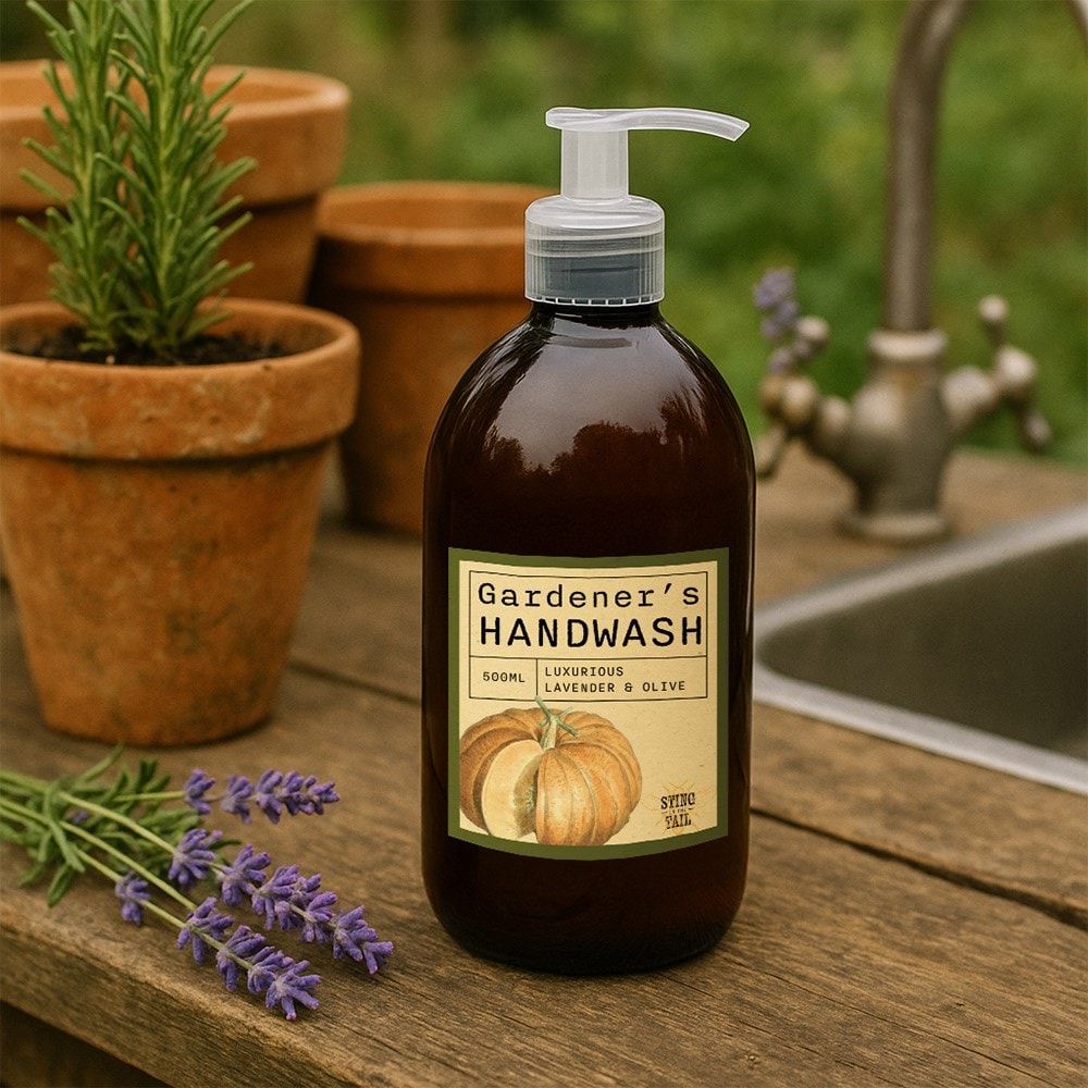 Gardener's hand wash
