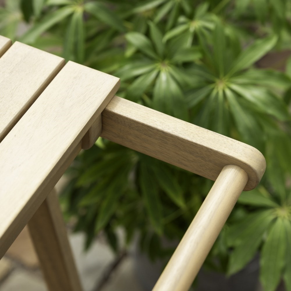 Wooden drinks trolley