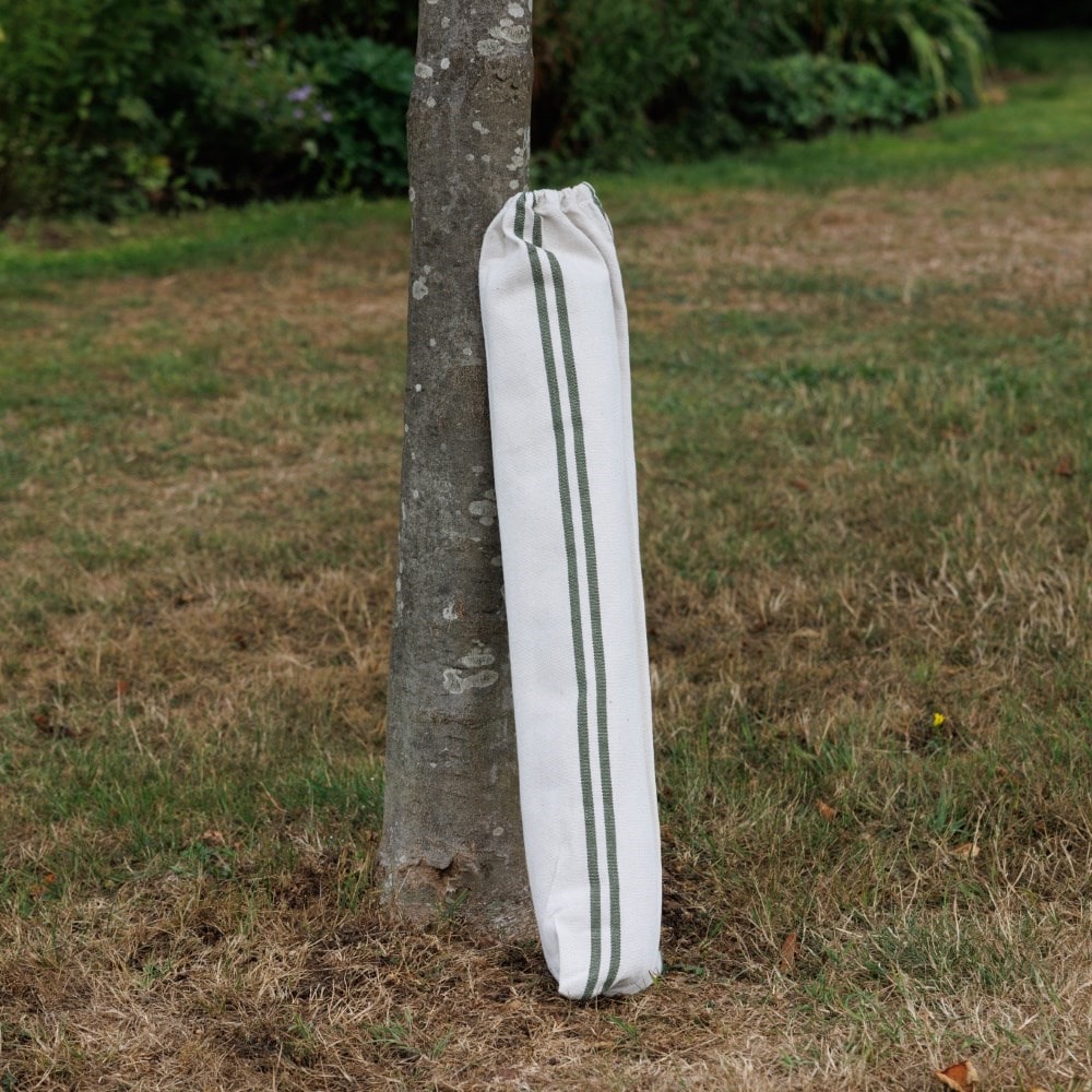 Hammock - cream with green stripe