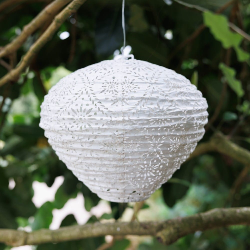 Solar hive lamp - white