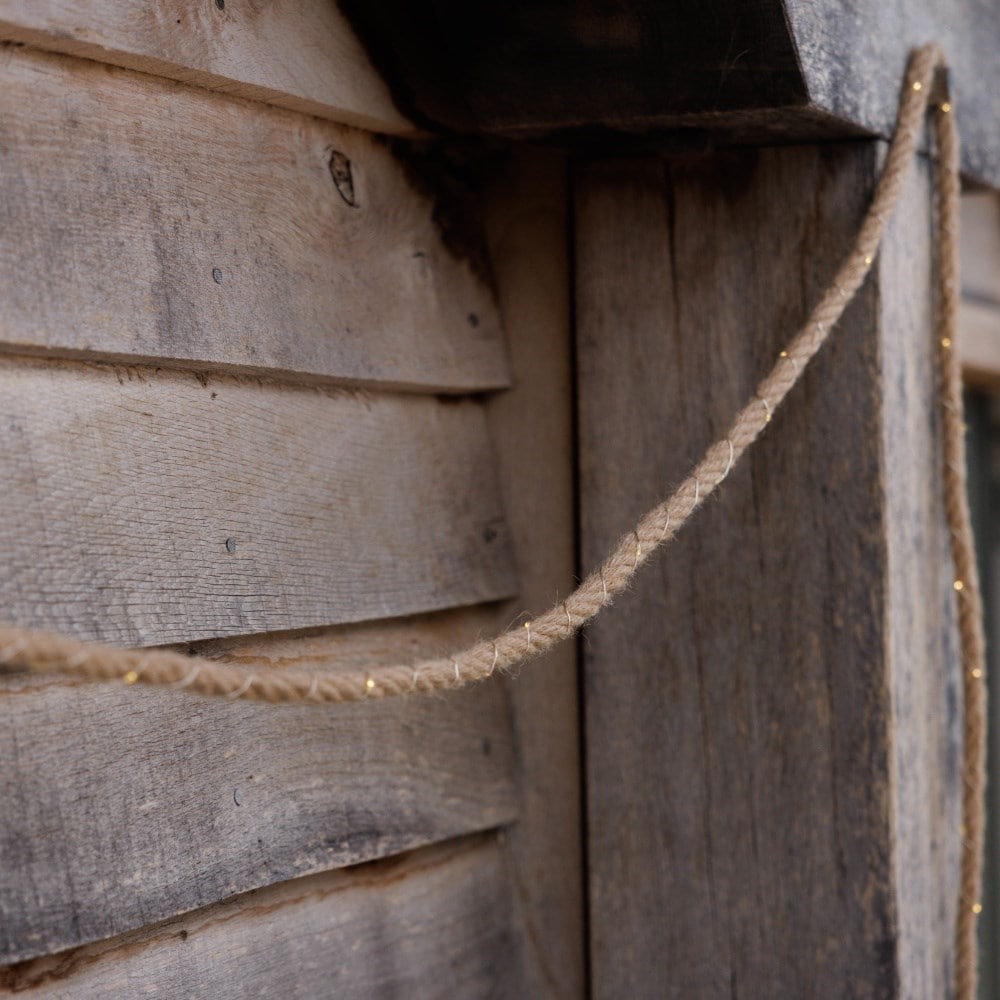 Solar rope string lights