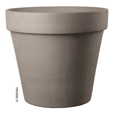 Magno terracotta pot - grey