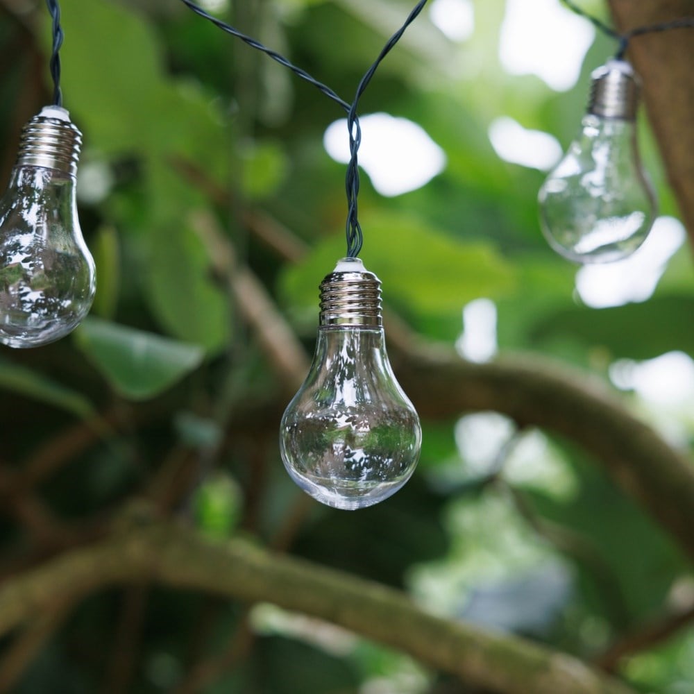 Solar party string lights
