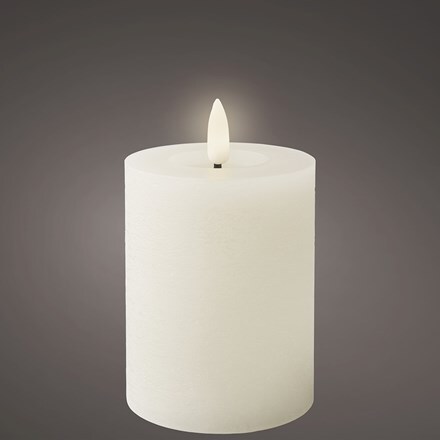 LED column candle - white