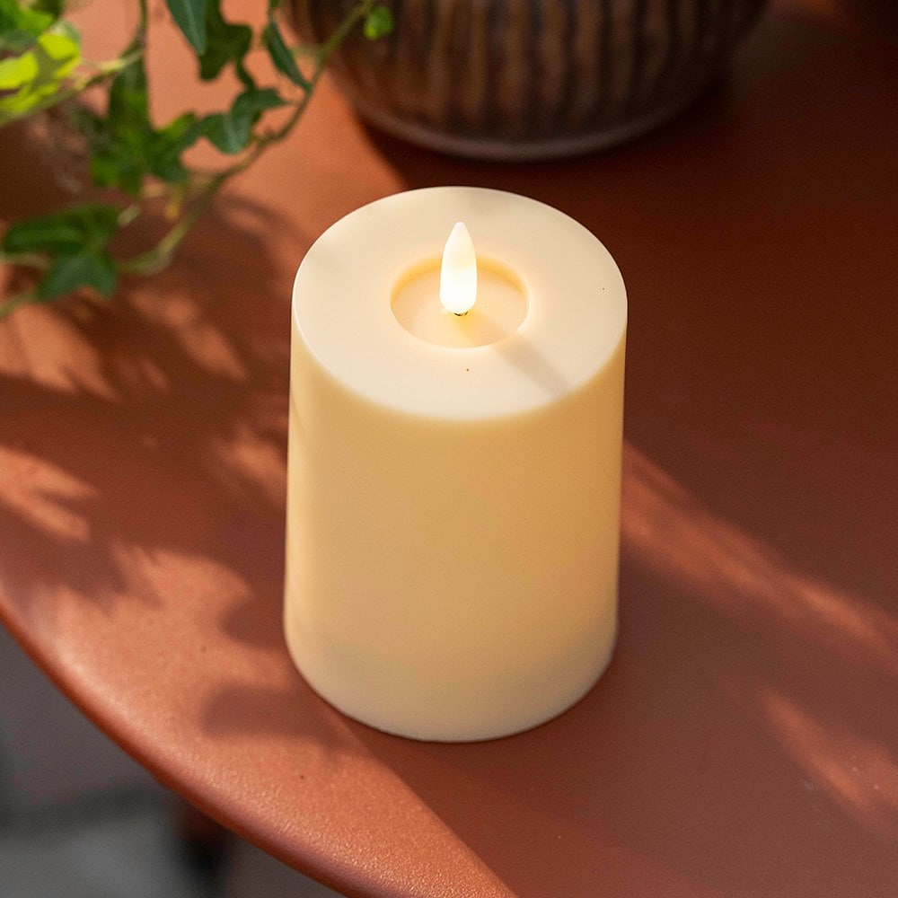 LED candle - cream