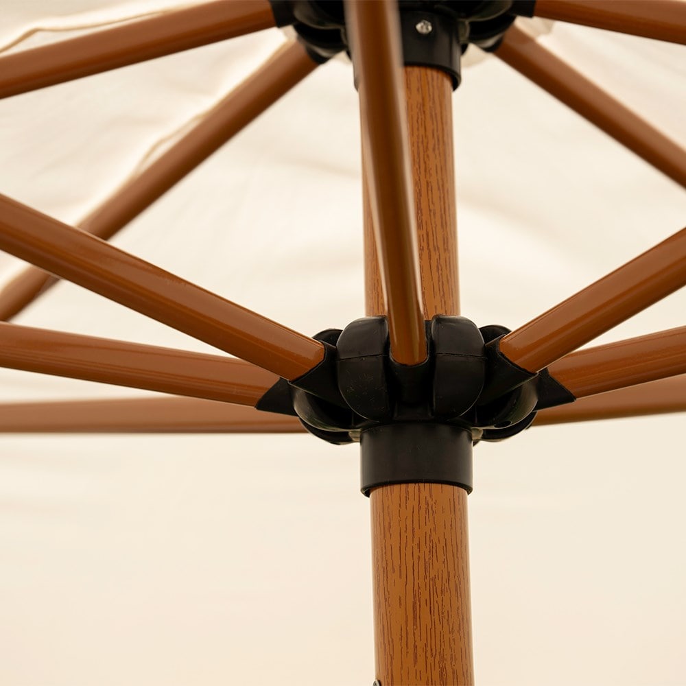 Double layer tassel parasol