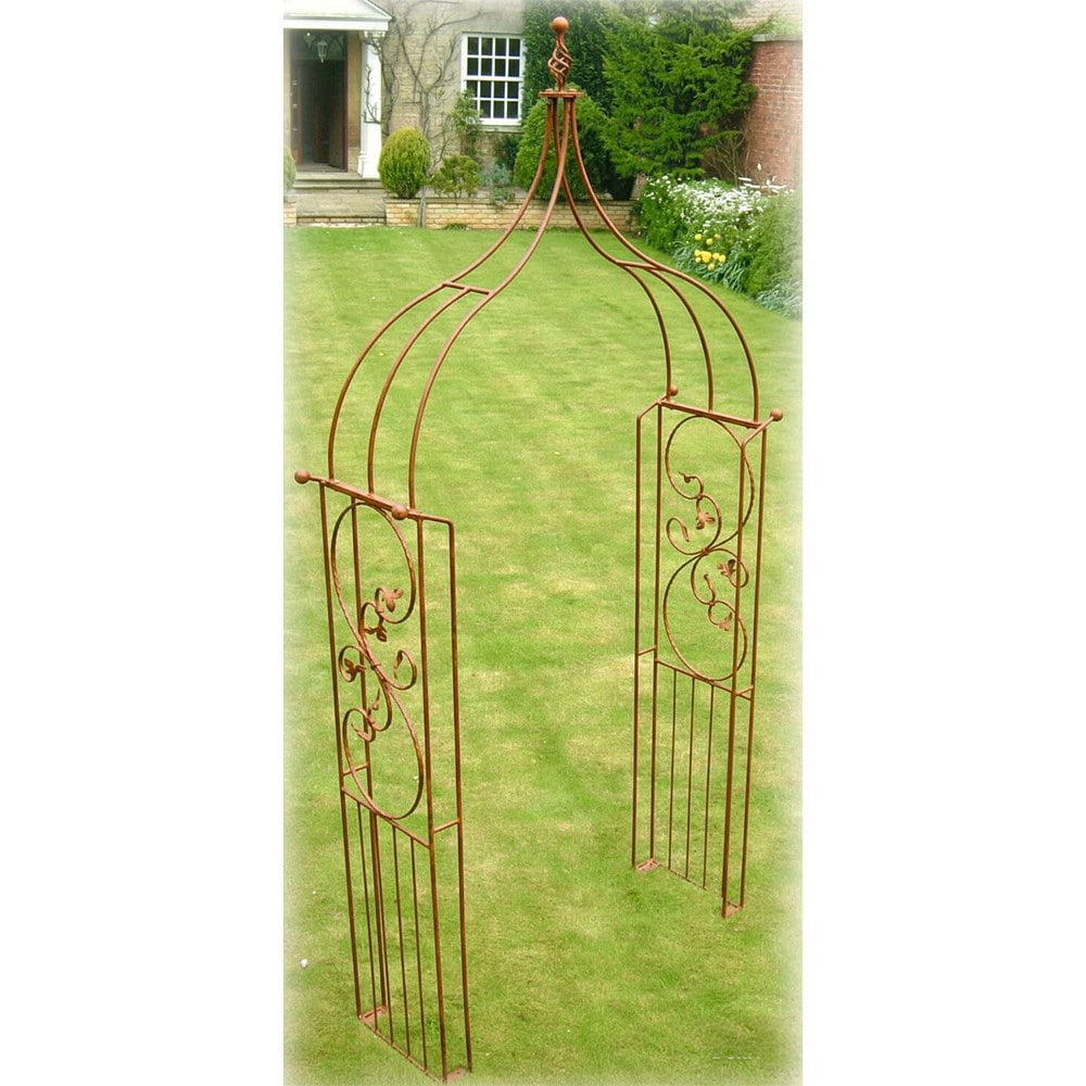 Harrogate garden arch - rust