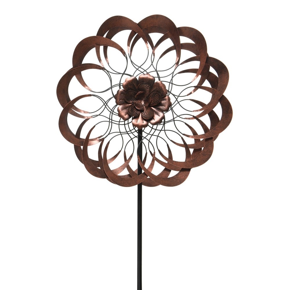 Peony wind spinner - set of 2