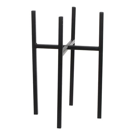 Black plant pot stand