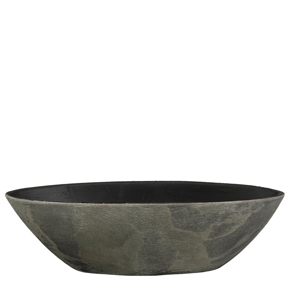 Large plant bowl - dark grey