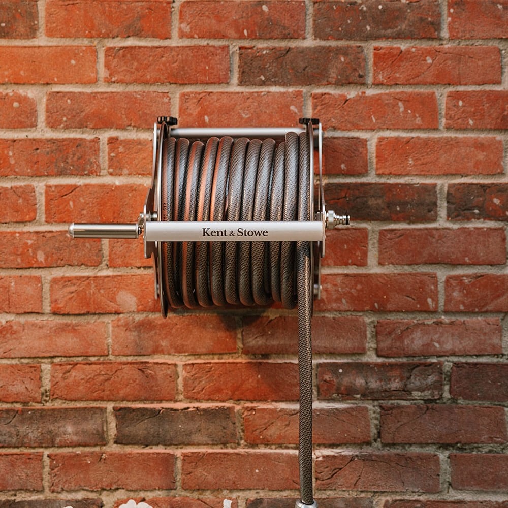 The metal hose reel set