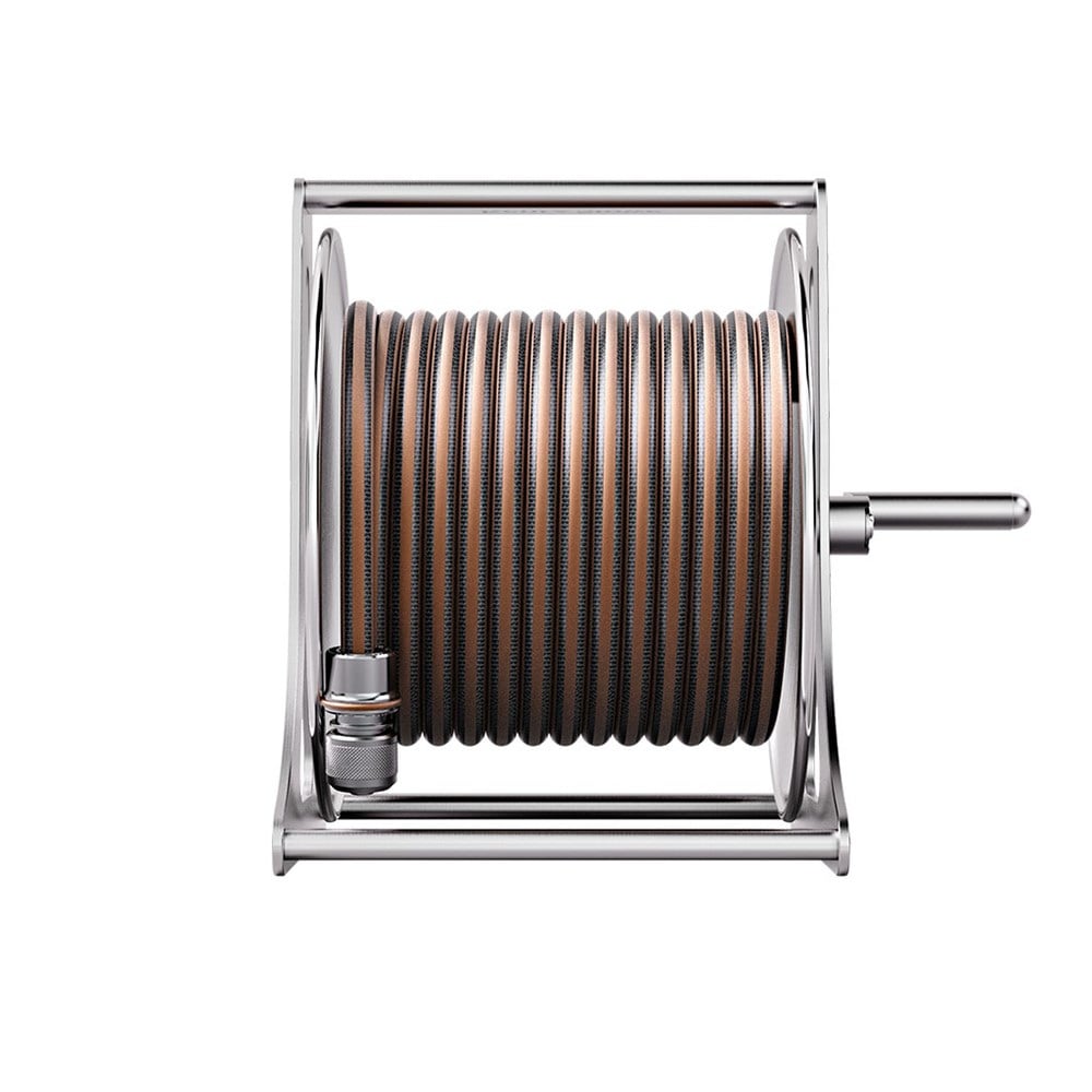The metal hose reel set