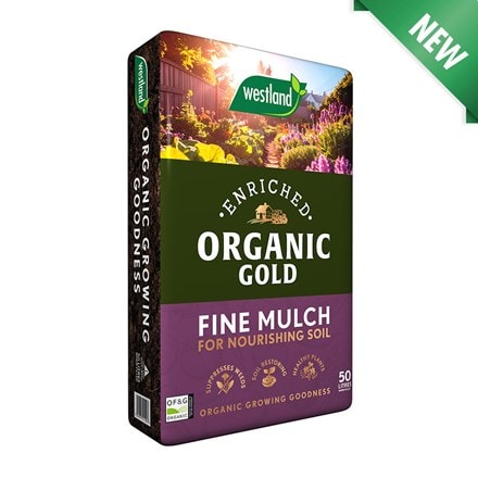 Organic gold fine mulch
