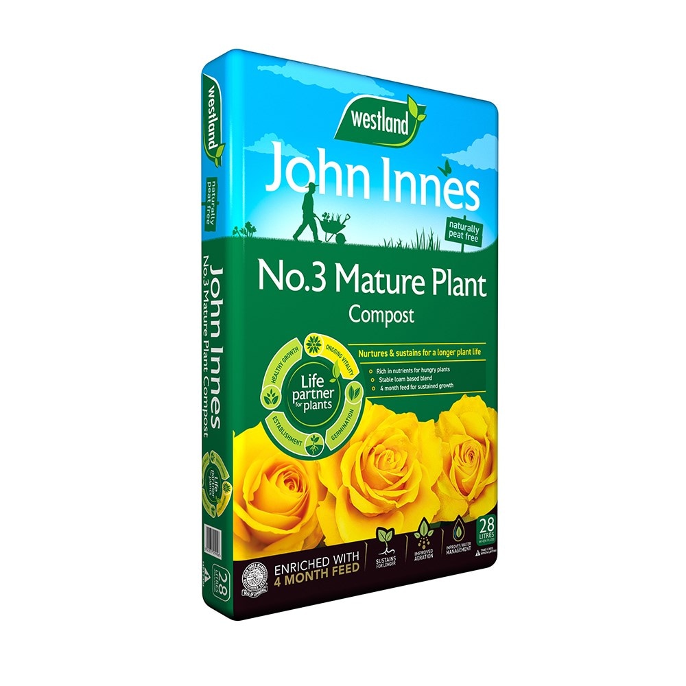John Innes peat-free no.3 mature plant compost