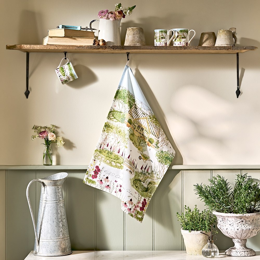 RHS Chelsea flower show 2026 tea towel