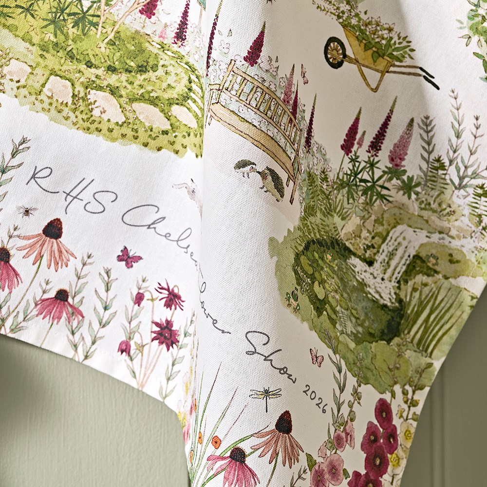 RHS Chelsea flower show 2026 tea towel