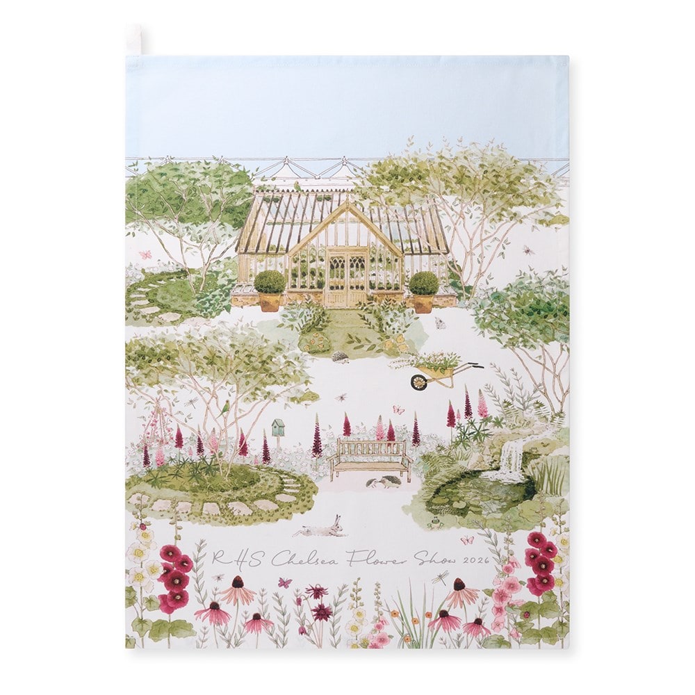 RHS Chelsea flower show 2026 tea towel