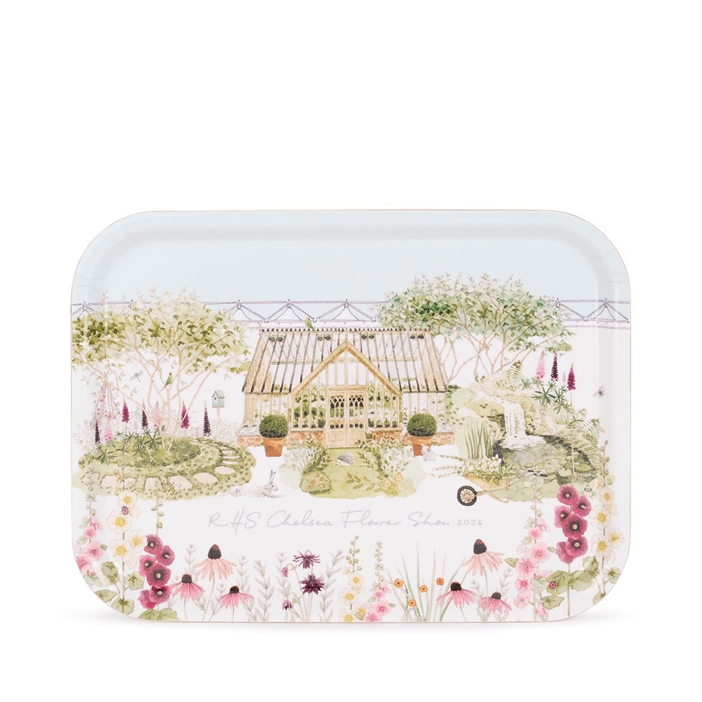 RHS Chelsea flower show 2026 printed tray
