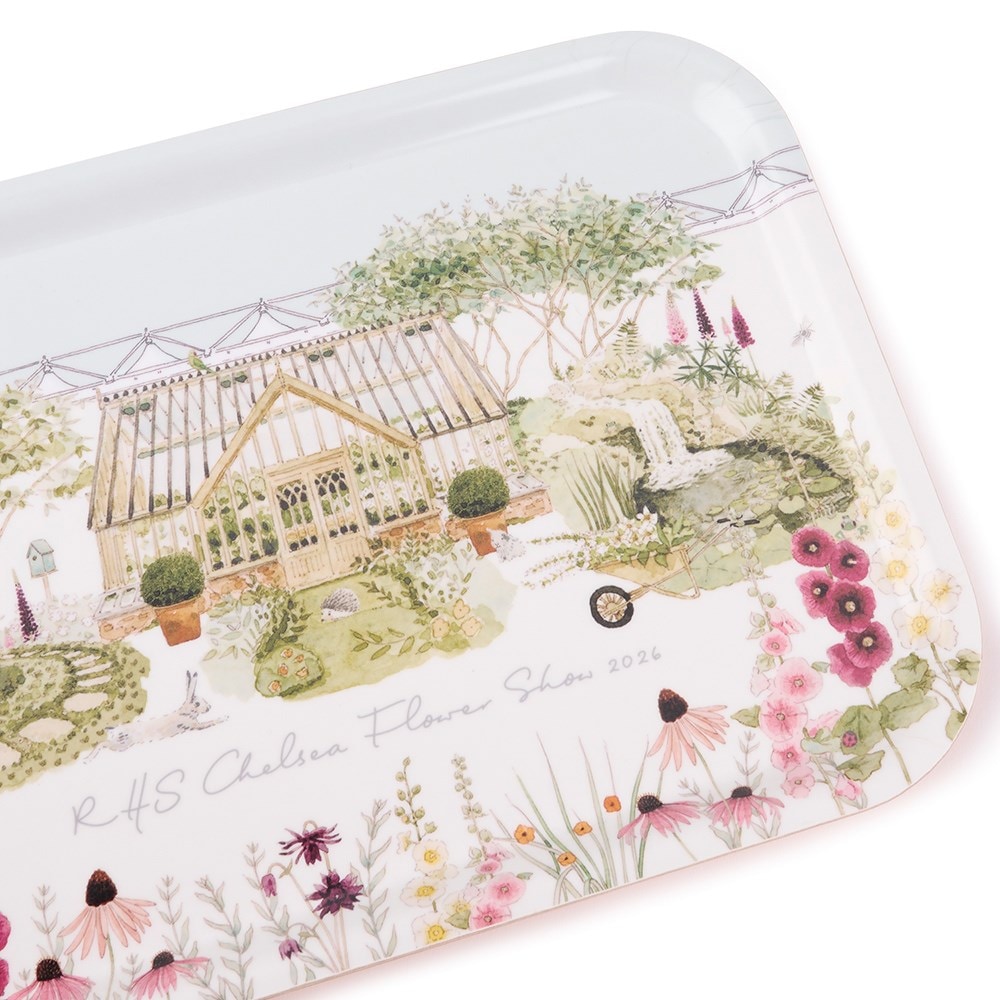 RHS Chelsea flower show 2026 printed tray