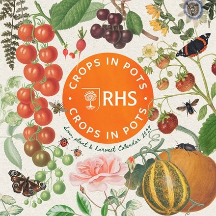 RHS crops in pots mini calendar 2027