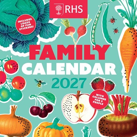 RHS family calendar 2027