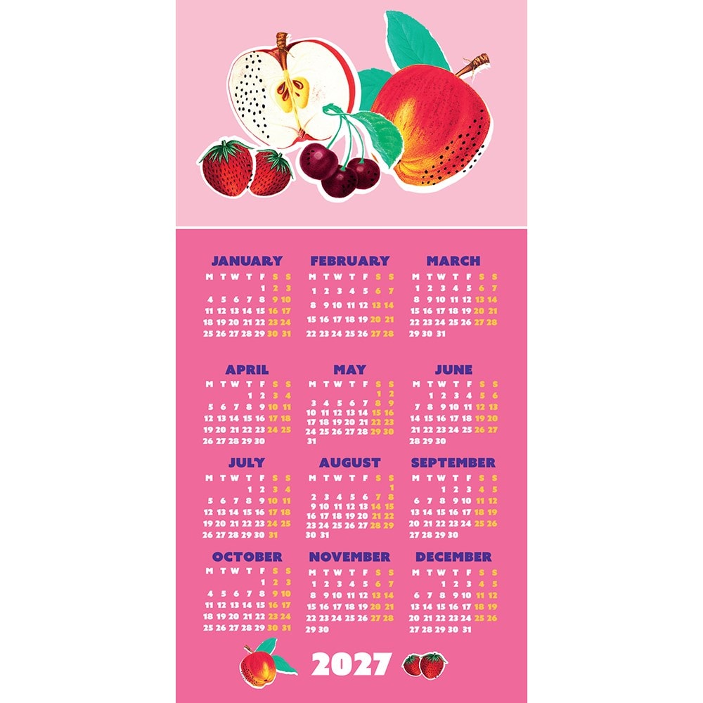 RHS family calendar 2027