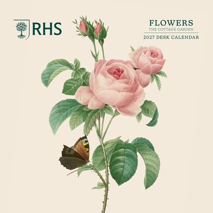 RHS flowers desk calendar 2027