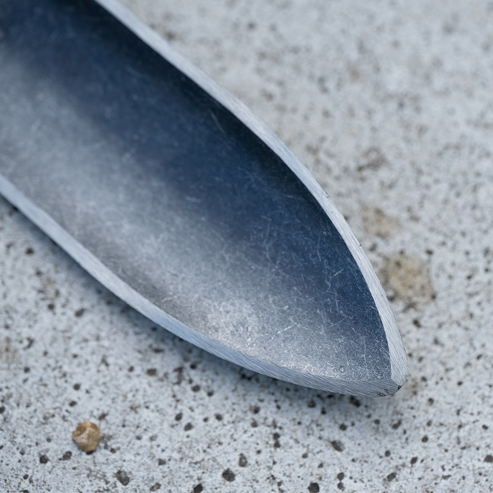 DeWit transplanting trowel - 25cm mid length handle