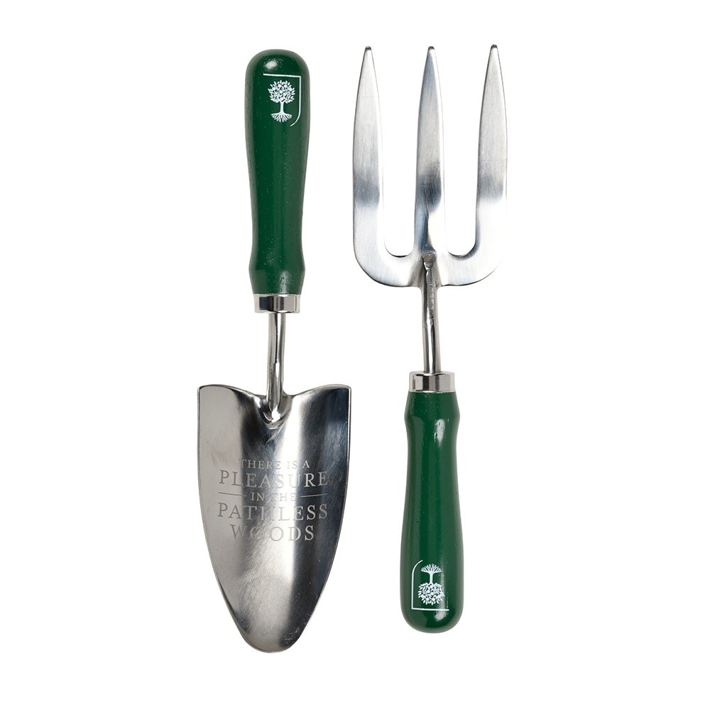RHS woodland wonders trowel and fork gift set