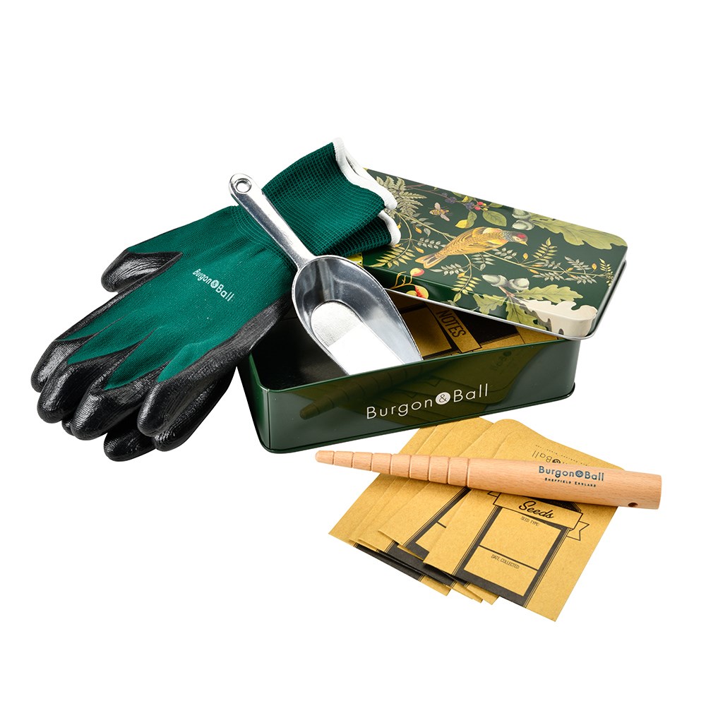 RHS woodland wonders sowing & potting tin