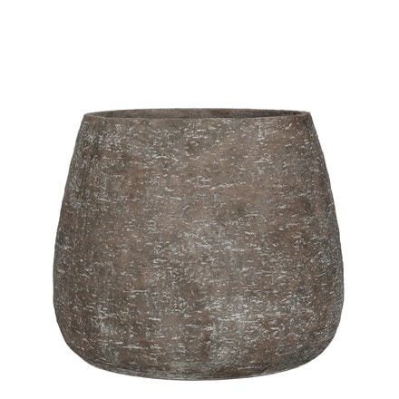 Extra large rustic plant pot - brown