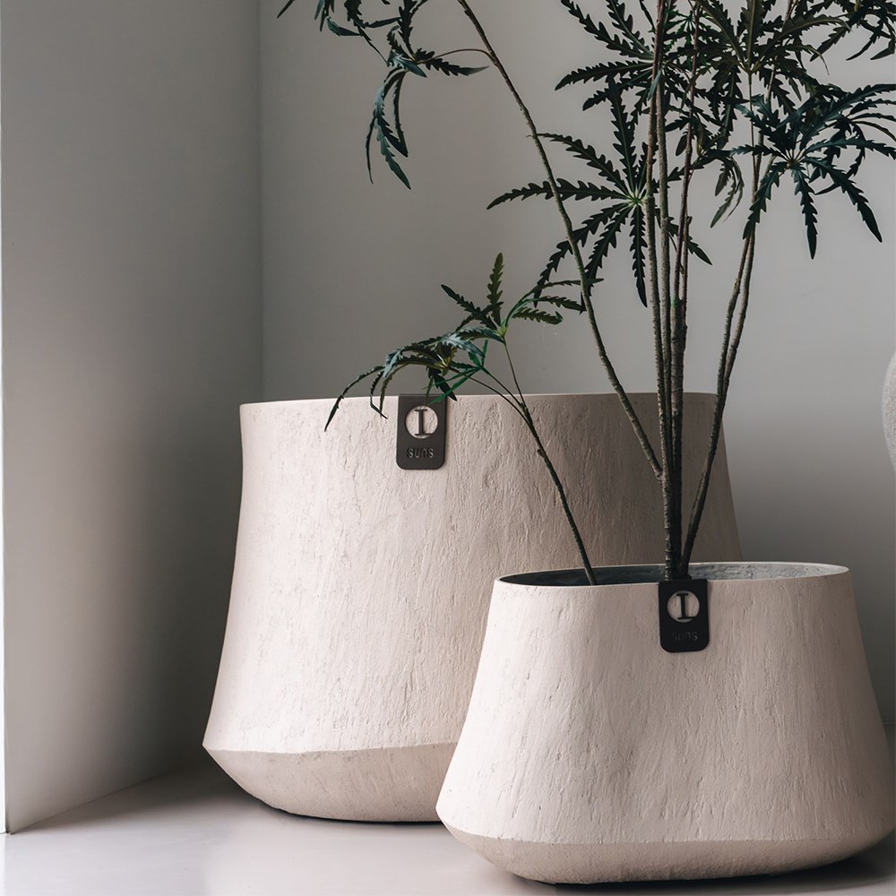 Rondo pot - light sand