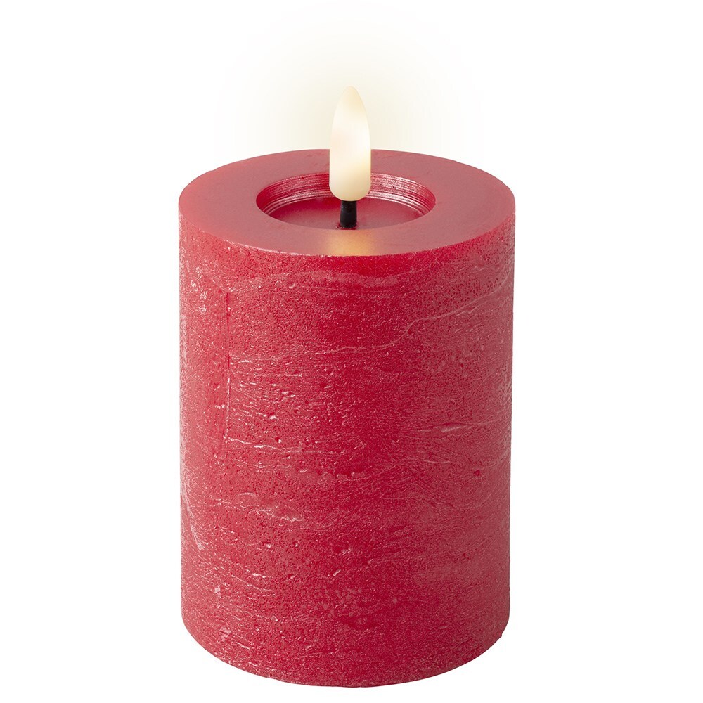 Red LED candle
