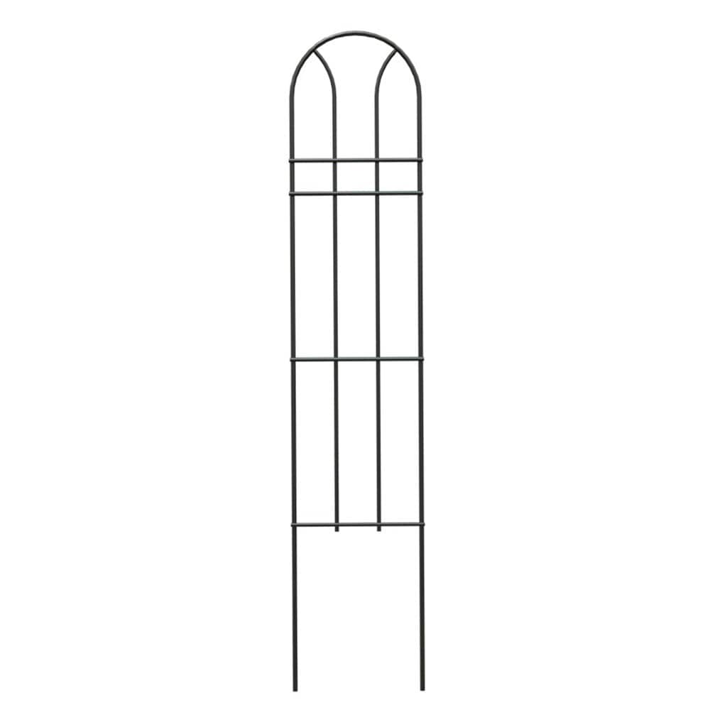 Classic pot plant trellis support - black
