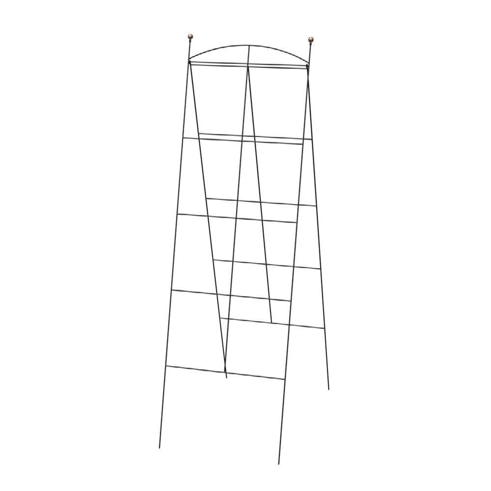 Folding A-frame bean trellis