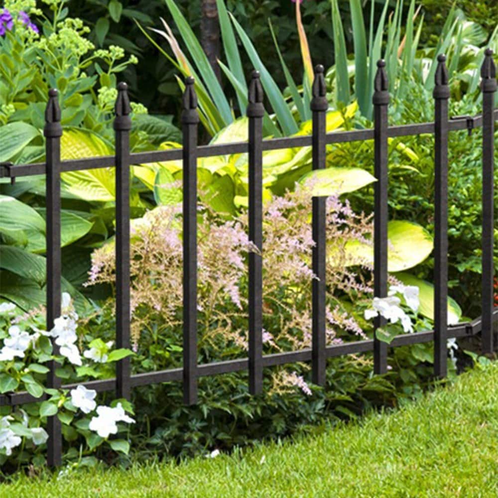 Finial border edge panel - black 