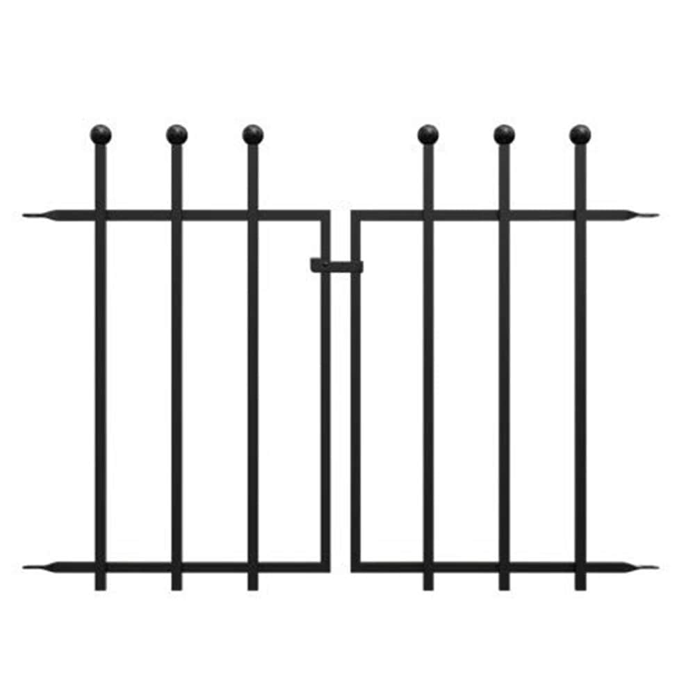 Ball top fencing - black 