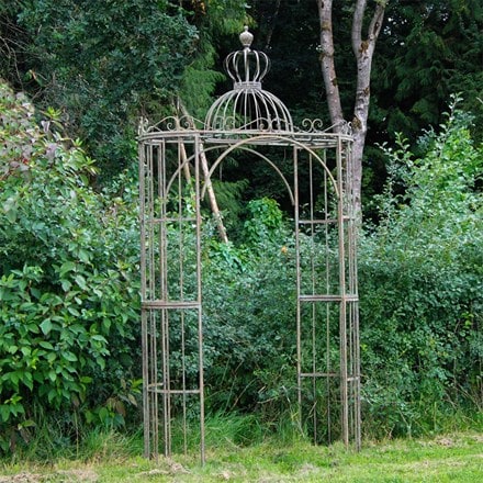 Windsor antique garden arch - blue rust