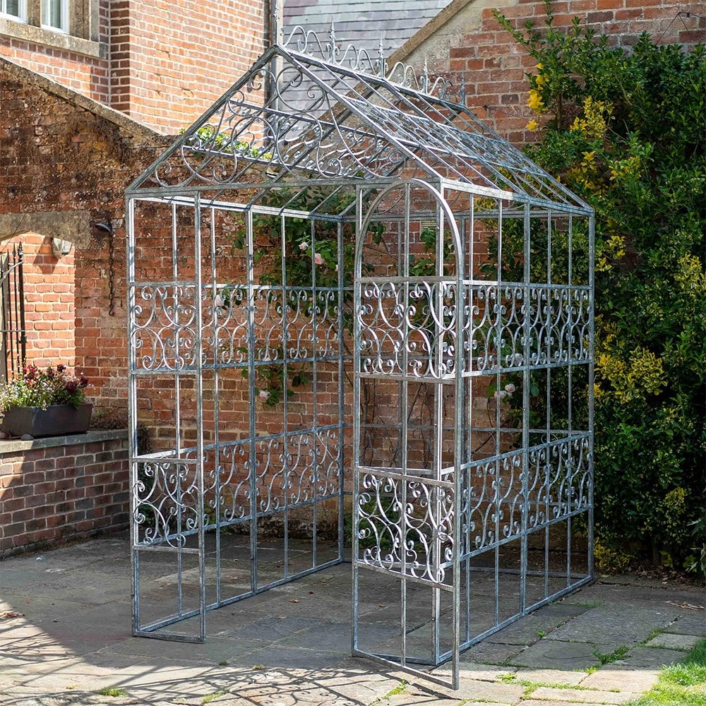 Victorian glasshouse frame - grey