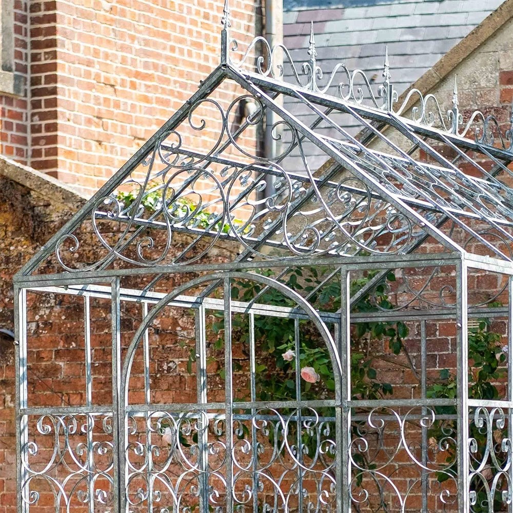 Victorian glasshouse frame - grey