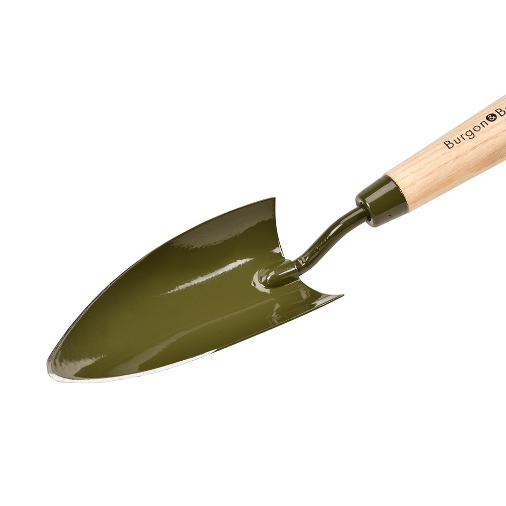 RHS Burgon & Ball BoronGreen hand trowel